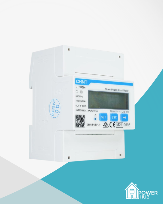 Fox DTSU666 Driefasige meter + 3x 200A CT