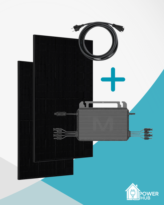 Marstek Plug & Play Pakket – 2x JA-Solar (420Wp) + Micro-Omvormer